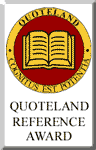 Quoteland Reference Award